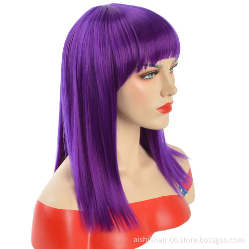AiShiLi Hair Wholesale  cheap synthetic cosplay wigs heat resistant hair